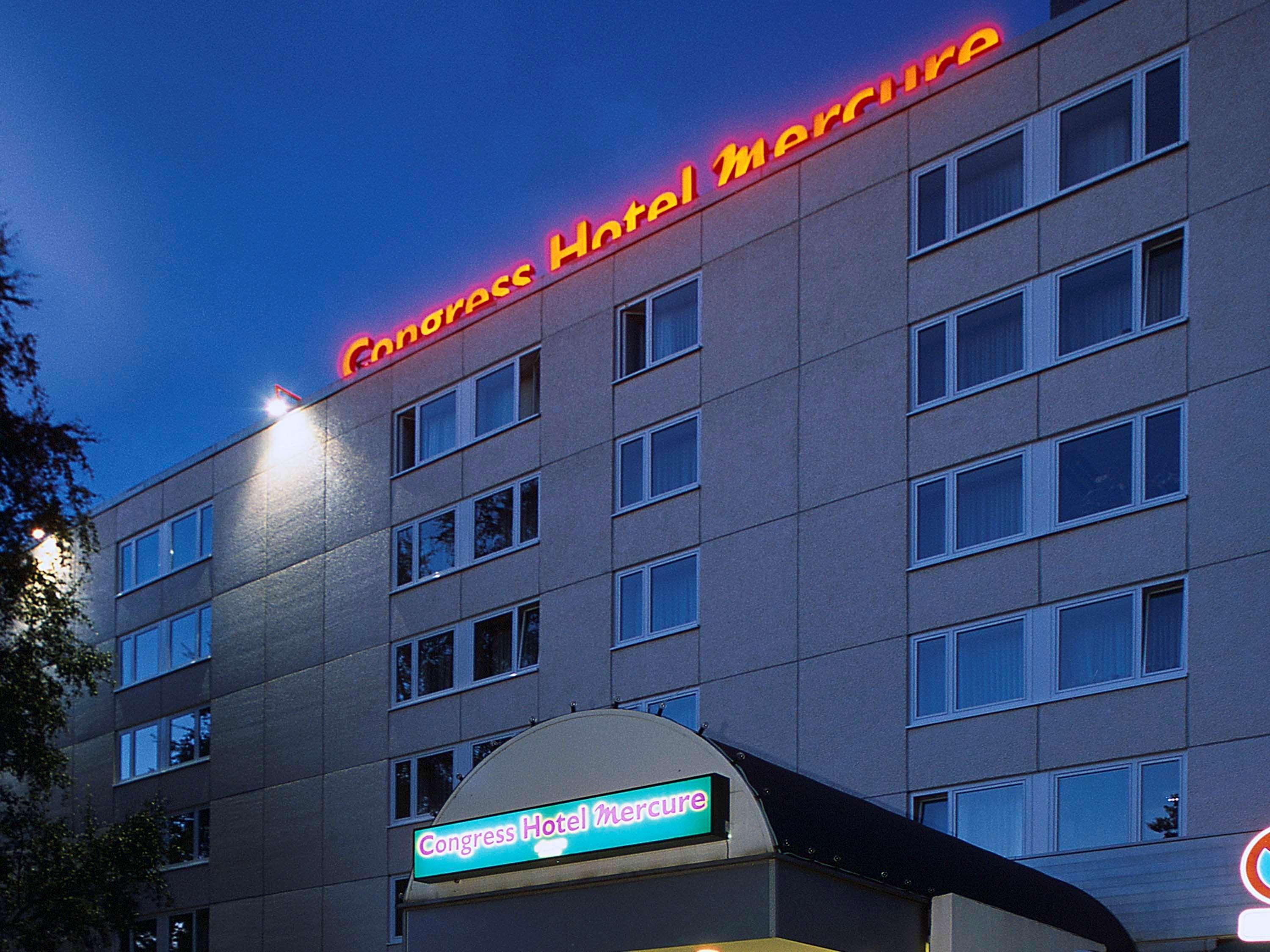 Congress Hotel Mercure Nuernberg An Der Messe Buitenkant foto